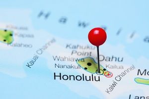 map of honolulu