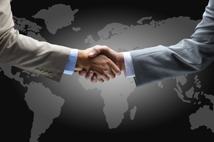 worldly hand shake